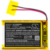 Battery for IZZO HT545256 Swami 6000 Golf GPS CS-ZSW600SL 3.7V Li-Polymer