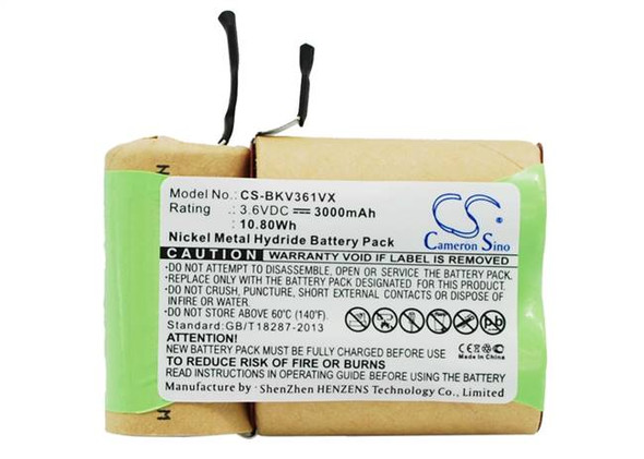 Vacuum Battery for Black and Decker 5100363-03 V3600 V3603 V3610 V3610G V3610P V