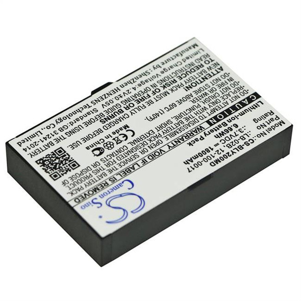 Battery for Bolate AnyYiew A2 BIOLIGHT Evita 4 M69 12-100-0017 LB-02B B-02B