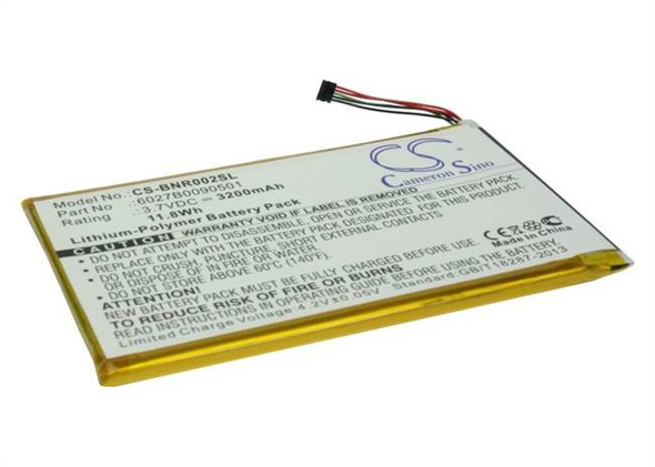 Battery for Barnes & Noble BNRV200 BNRV200A BNTV250 BNTV250A Nook Color 7 ENCORE