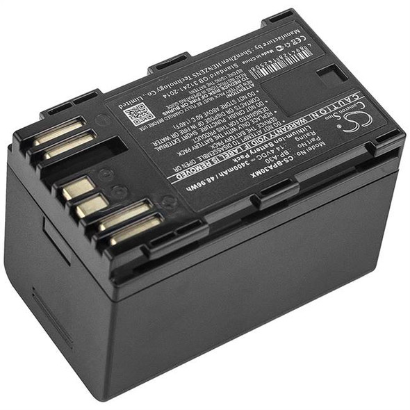 Battery for Canon CA-CP200L EOS C200 PL C200B C300 Mark II XF705 BP-A30 3400mAh