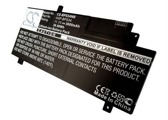 Battery for Sony VAIO CA47 CA46 Tap 21 F15A16 SVF15A18CXB VGP-BPL34 VGP-BPS34