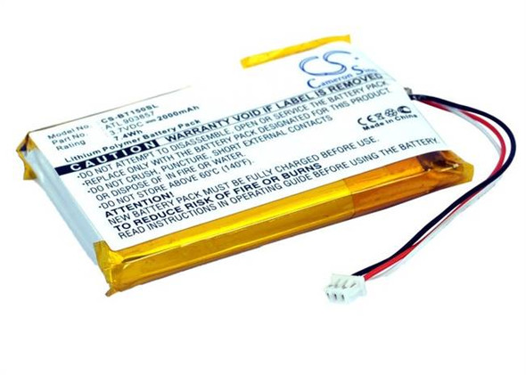 Battery for Globalstar ATL903857 BP02-000540 GT920 Telenav TR-150 TR-151 2000mAh