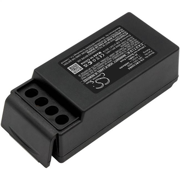 Battery for Cavotec M9-1051-3600 EX MC-3 MC-3000 M5-1051-3600 Remote 3400mAh