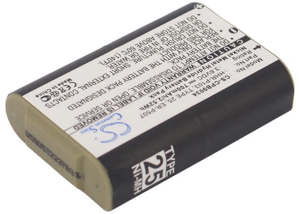 Battery for Panasonic TYPE 25 HHR-P103A HHR-P103 V tech 89-1324-00-00 AT&T 249