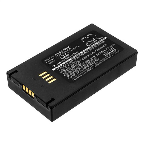 Battery for Crestron TSR-302-BTP TSR-302 TSR-302 Handheld Touch Screen Remote