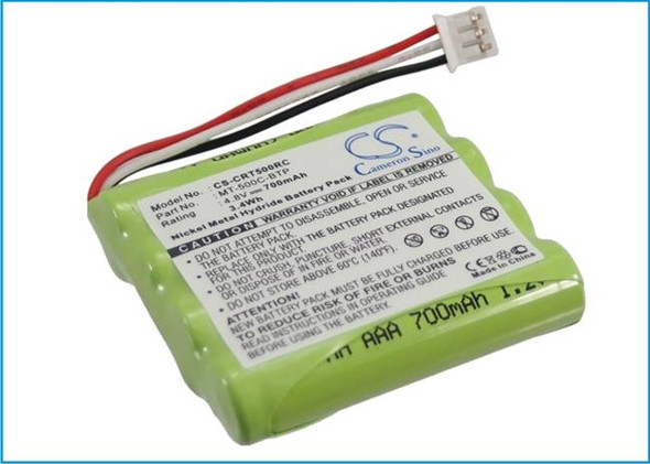 Remote Control Battery for Crestron MT-500C-BTP MT-500C MT-500C-RF TSU6010 Ni-MH