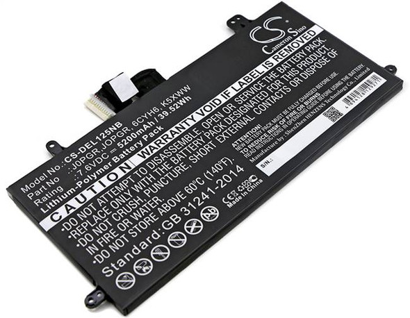 Battery for DELL Latitude 12 5285 2-in-1 5290 N003L7390-C-D1606FTCN 51KD7 J0PGR