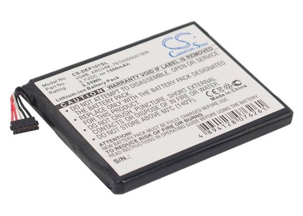 Battery for DELL 101DL D43 Streak Pro V04B E-Mobile GS01 76100000018W XRCHM