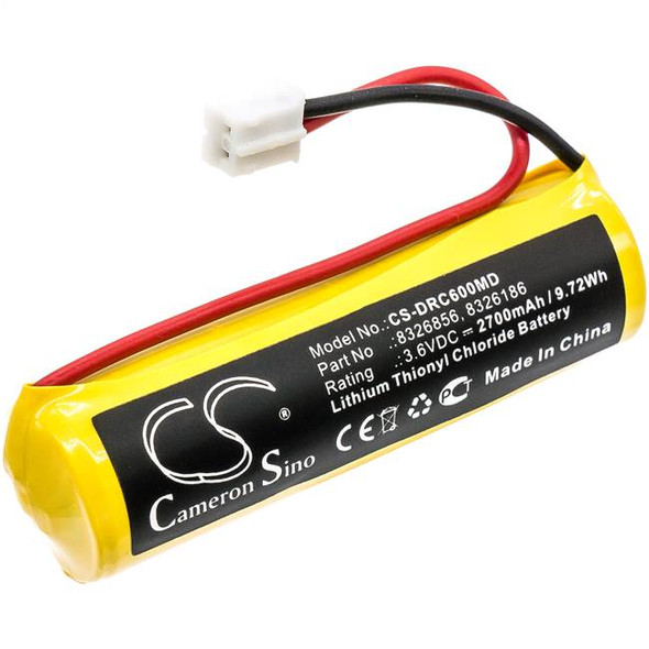 Battery for Drager PAC 6000 6500 8000 8500 8326186 8326856 Li-SOCl2 Non-recharge