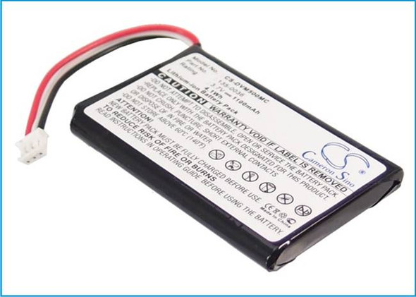 Battery for Digital Ally DVB-500 DVM-500 Plus DVM-500PL DVM-750 135-0036 1100mAh