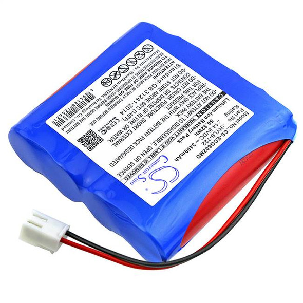 Battery for Biocare iE6 HYLB-722 ECG-6010 ECG-6020 CS-ECG602MD 14.8v 3400mAh
