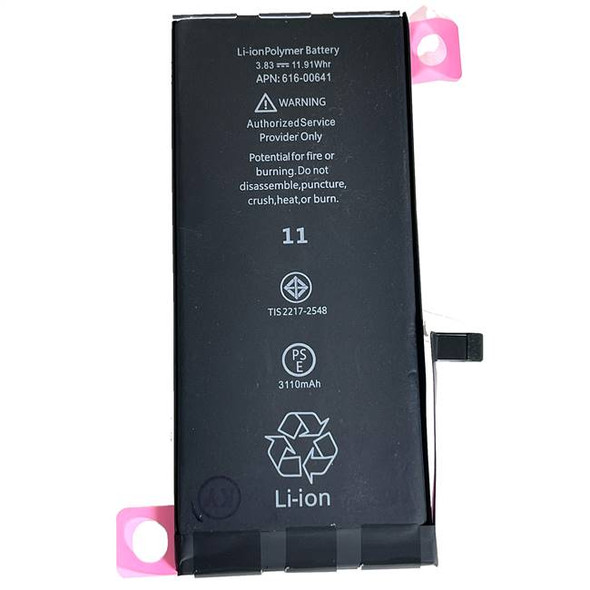 Battery for Apple iPhone 11 616-00641 3.83V 3110mAh A2111 A2221 A2223 + Toolkit