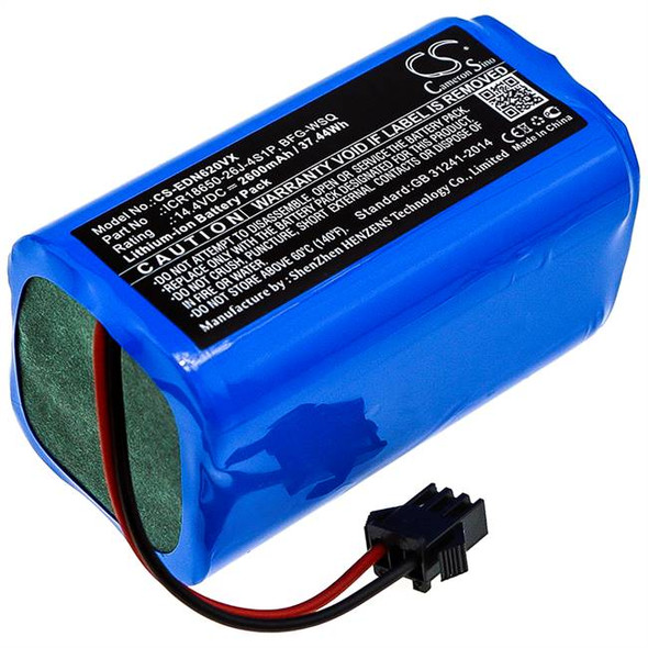 Battery for Ecovacs DN620 CEN360 UR18650ZY-4S1P-AAM CMICR18650F8M7-4S1P 10002265