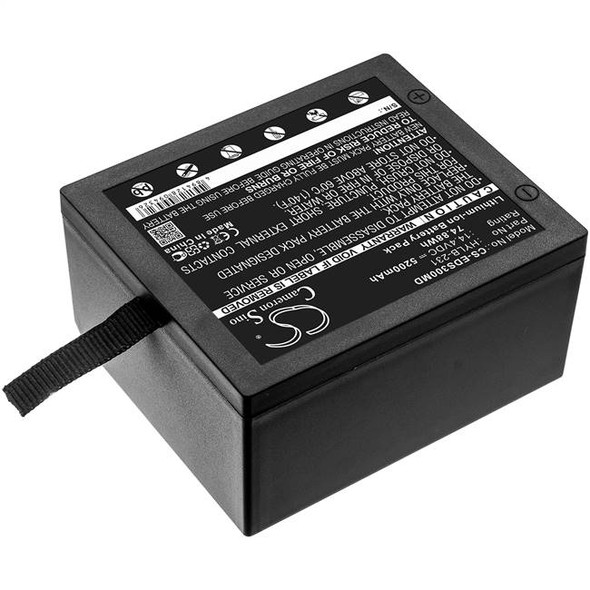 Battery for EDAN SE3 SE-3 HYLB-231 CS-EDS300MD 14.4v 5200mAh 74.88Wh Li-ion