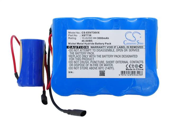 Vacuum Battery for Shark Euro Pro XBP736 SV736 SV736R SV75 SV75SP SV75Z 3000mAh