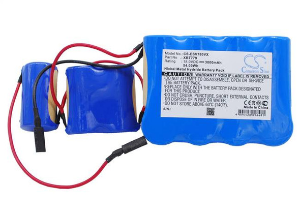 Battery for Shark Euro Pro XBT779 Pet Perfect II Hand Vac SV780 VX33 3000mAh 18V