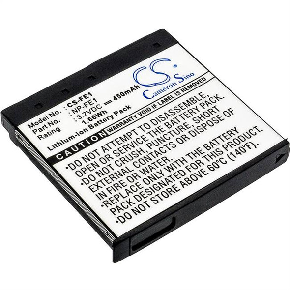 Battery for Sony Cyber-shot DSC-T7 DSC-T7/B DSC-T7/S NP-FE1 Camera CS-FE1 450mAh