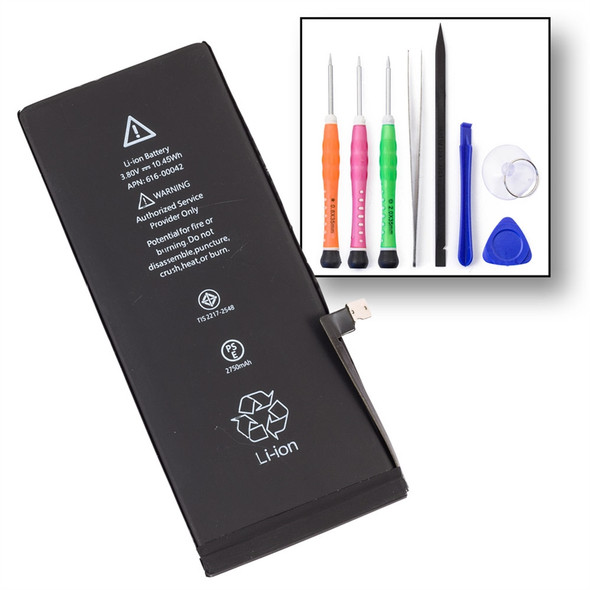 iPhone 6s Plus Battery & Deluxe 8 Piece Tool Kit