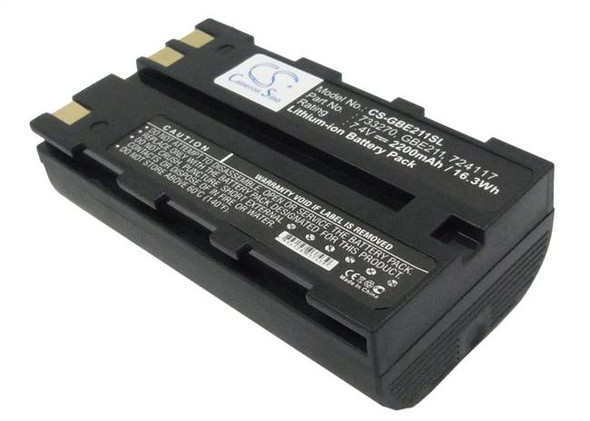 Battery for Leica 724117 GEB211 GEB212 GEB90 ZBA200 ZBA400 ATX1200 ATX900 GPS900