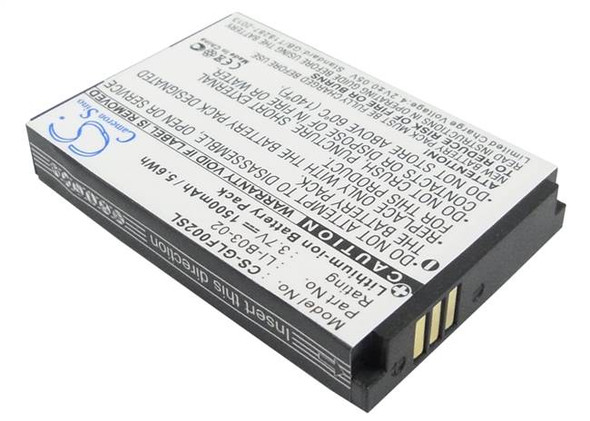 Battery for Golf Buddy LI-B03-02 GB3 Range Finder World Platinum II GPS 1500mAh