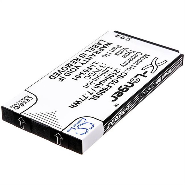 GPS Navigation Battery for Golf Buddy LI-F03-01 DSC-GB600 GB3-PT4 Platinum 4 PT4