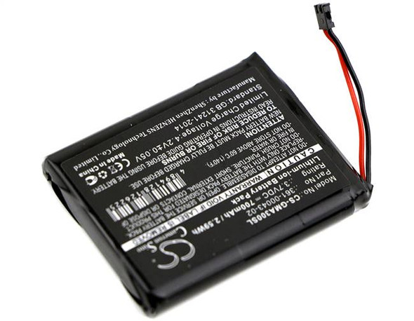 GPS Navigation Battery for Garmin 361-00043-02 010-01690-00 Approach G30 700mAh