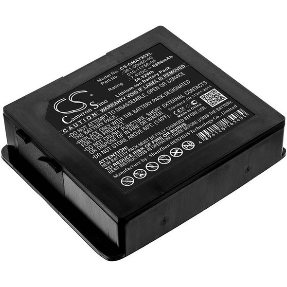 Battery for Garmin 361-00055-00 Aera 796 795 010-11756-04 CS-GMA795XL 6800mAh