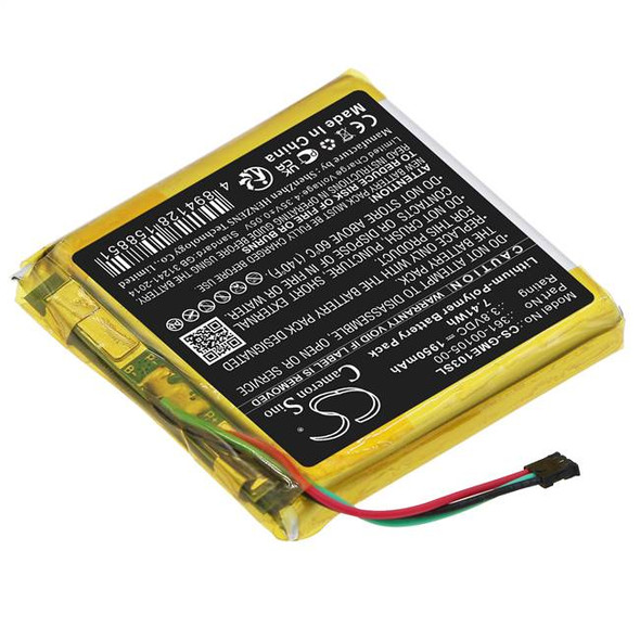 Battery for Garmin Edge 1030 361-00105-00 GPS Navigator CS-GME103SL 3.8v 1950mAh