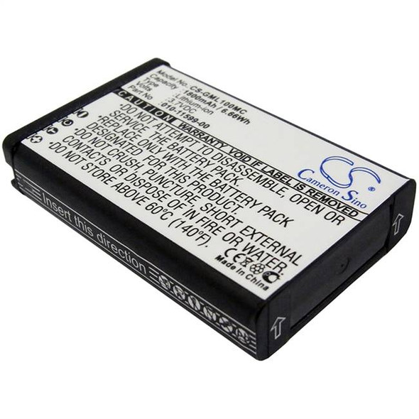 Battery for Garmin E1GR E2GR VIRB Elite Virb 010-01088-00 010-11599-00 1800mAh