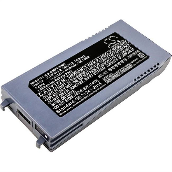 Battery for GE Logic-E Logiq I Vivid E 5120410-2 5422172 M2836 M2836NO TWBP42
