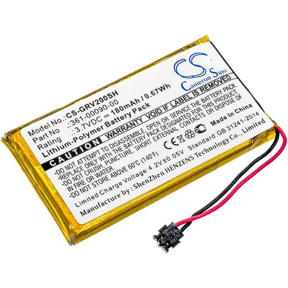 Battery for Garmin Vivoactive HR 361-00090-00 Smartwatch CS-GRV200SH 3.7v 180mAh