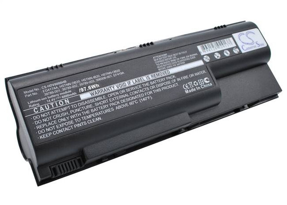 Battery for HP Pavilion dv8000 395789-001 HSTNN-DB20 395789-002 395789-003