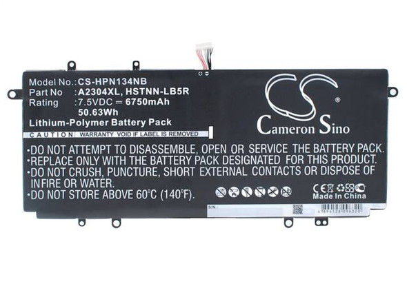 Battery for HP Chromebook 14-Q039WM Q029WM TPN-Q134 738392-005 A2304XL HSTNNLB5R