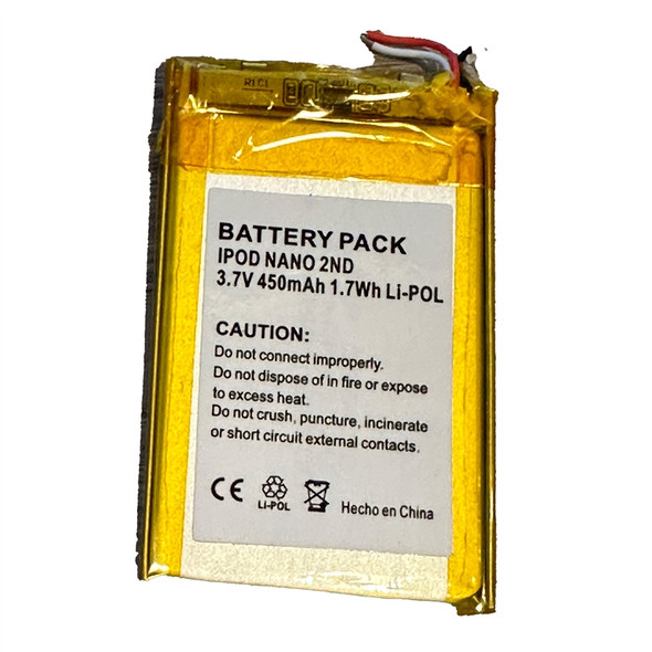 10 Pack of Batteries for Apple iPod Nano 2nd Gen 616-0283 616-0311 8gb Battery