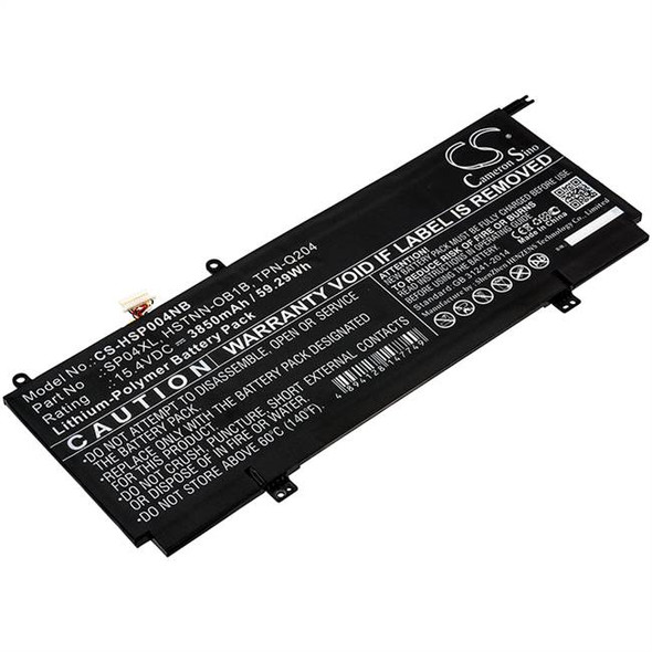 Battery for HP Spectre X360 13 HSTNN-OB1B L28764-005 SP04XL TPN-Q203 TPN-Q204