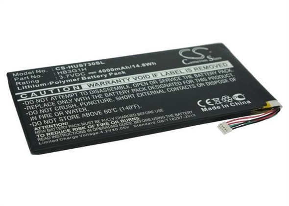 Battery for Huawei Baggio2-U02A MediaPad 7 Youth2 T-Mobile Springboard HB3G1H