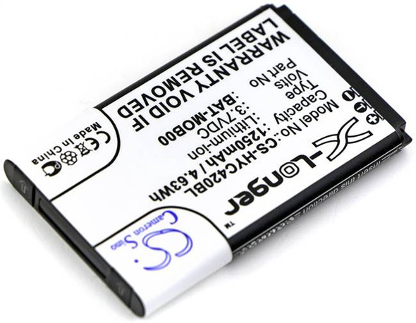 Battery for Honeywell 26111710 3159122 55-003233-01 BAT-MOB00 Captuvo SL22 SL62