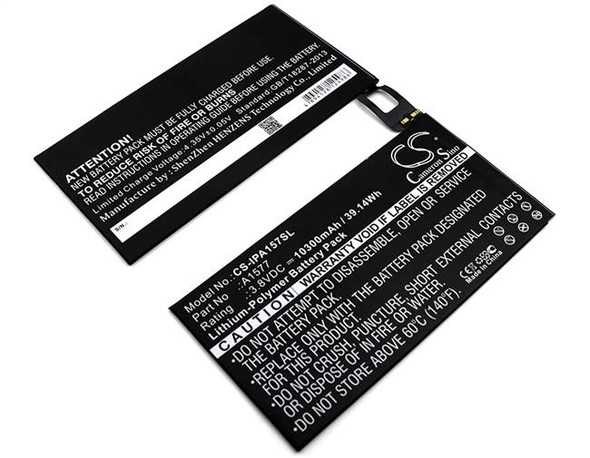 Battery for Apple iPad Pro 12.9 A1577 A1584 A1652 Tablet CS-IPA157SL 10300mAh