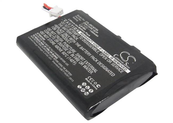 Battery for JDS Labs C421 C5 C5D ZH613450 1S1P Amplifier CS-JDC421SL 1300mAh