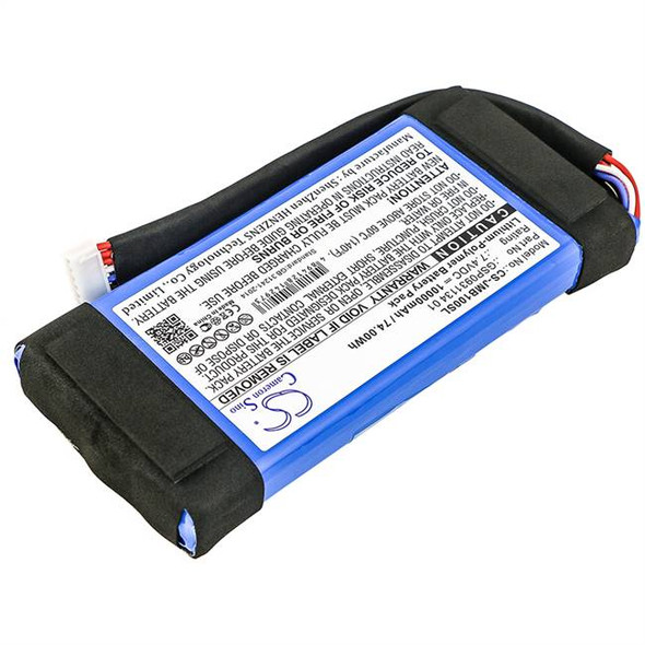 Battery for JBL GSP0931134 01 Boombox Bluetooth Speaker CS-JMB100SL 7.4V 10000mA