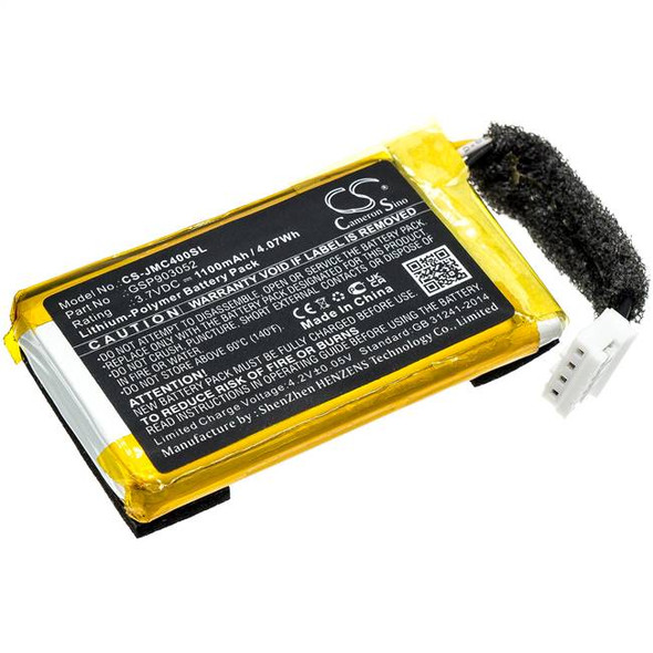 Battery for JBL AN0402-JK0009880 Clip 4 GSP903052 Speaker CS-JMC400SL 1100mAh