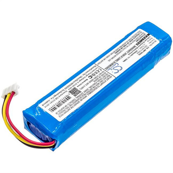 Speaker Battery for JBL DS144112056 MLP822199-2P Pulse 1 CS-JMP100SL 3000mAh