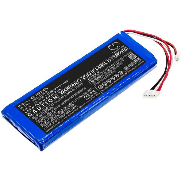 Battery for JBL Pulse 3 Version 2 P5542100-P2 Speaker CS-JMP310SL 3.7v 5800mAh