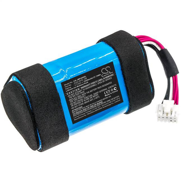 Battery for JBL Pulse 4 Speaker CS-JMP400XL SUN-INTE-168 3.7v 10200mAh 37.74Wh