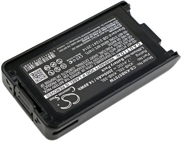 Battery for KENWOOD KNB-55L KNB-78L NX-3220 NX-3320 TK-2140 TK-3360 7.4V 2000mAh