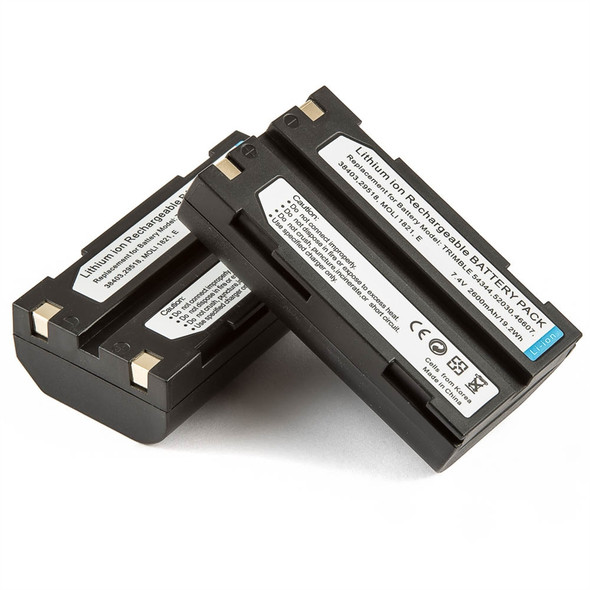 2x - Battery for Pentax Ei-D-Li1 Trimble 5700 5800 38403 52030 54344 MT1000 R7 GPS R8 GPS MOLICEL