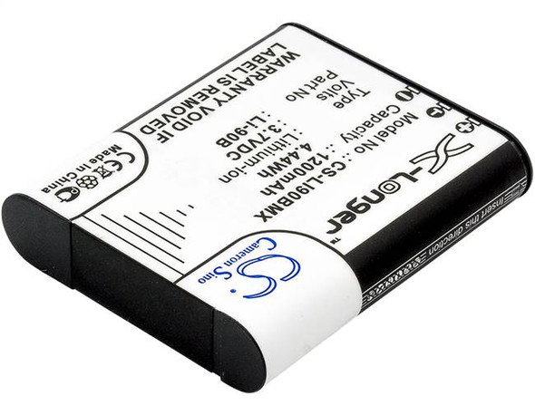 Battery for Olympus SP-100 SH-50 his TG-1 TG-3 TG-Tracker Li-90B LI-92B 1200mAh