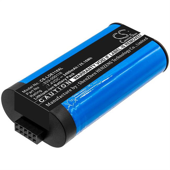 Speaker Battery for Logitech S-00147 UE MegaBoom 533-000116 533-000138 3400mAh