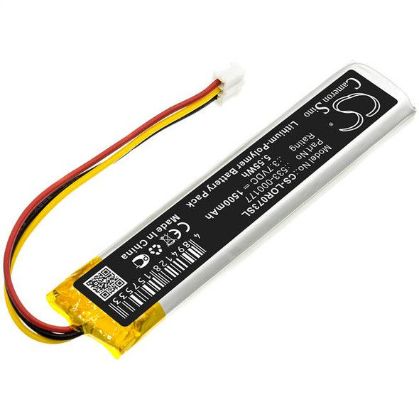 Battery for Logitech MX KEYS YR0073 533-000177 CS-LOR073SL 3.7v 1500mAh 5.55Wh